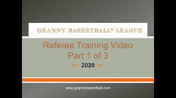 Part 1 - Granny Basketball Referee Training