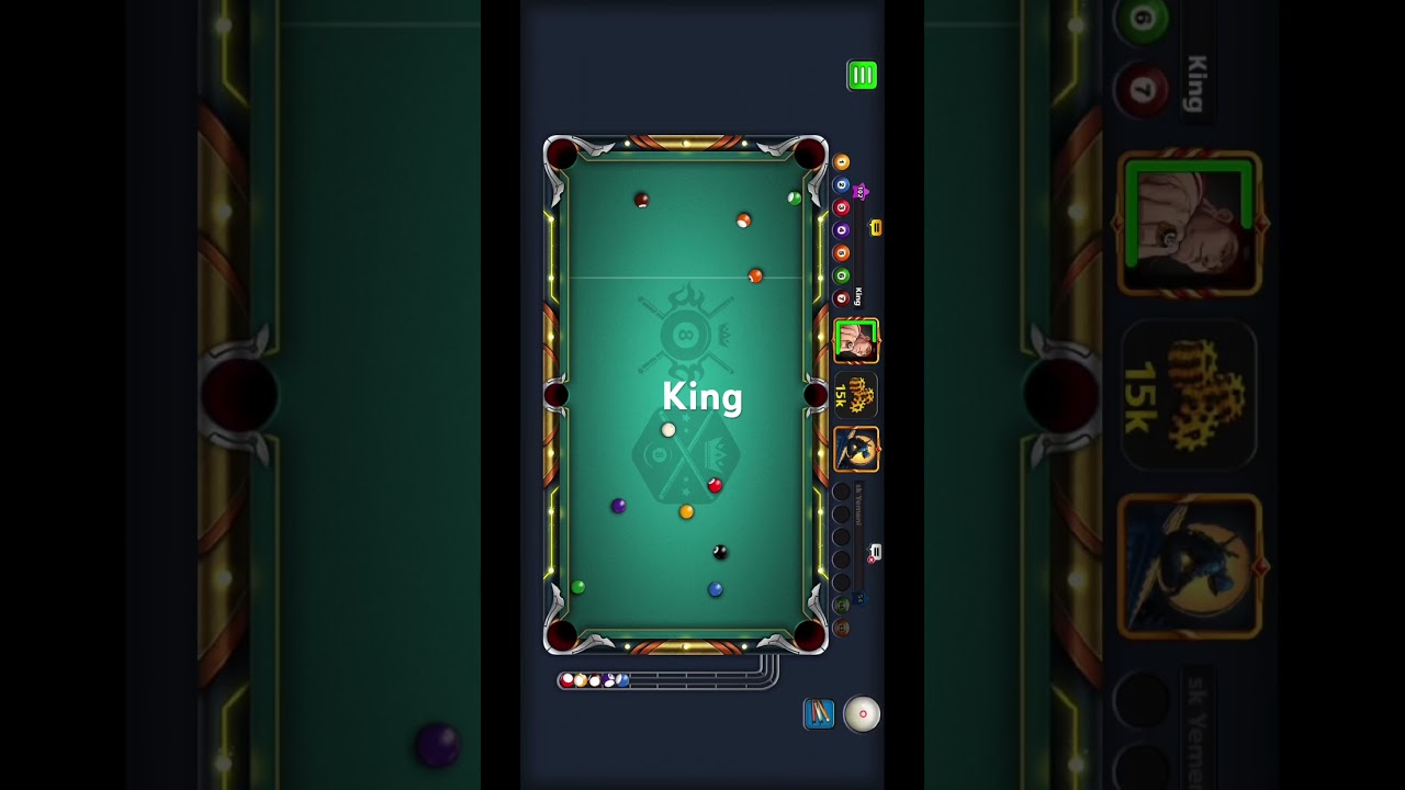 Best kiss shot in 8ball pool.