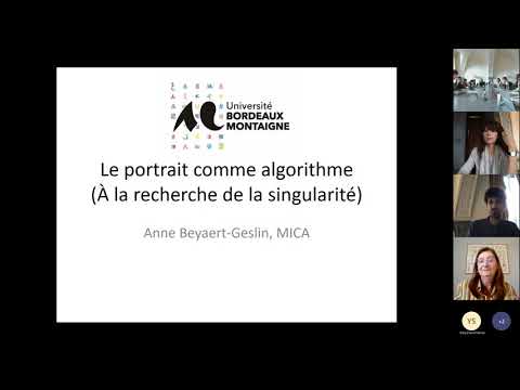 [CESERH] IMACTIS Research Seminar. Images Today org. by DONDERO & D’ARMENIO (21/9/21) - Seance 2