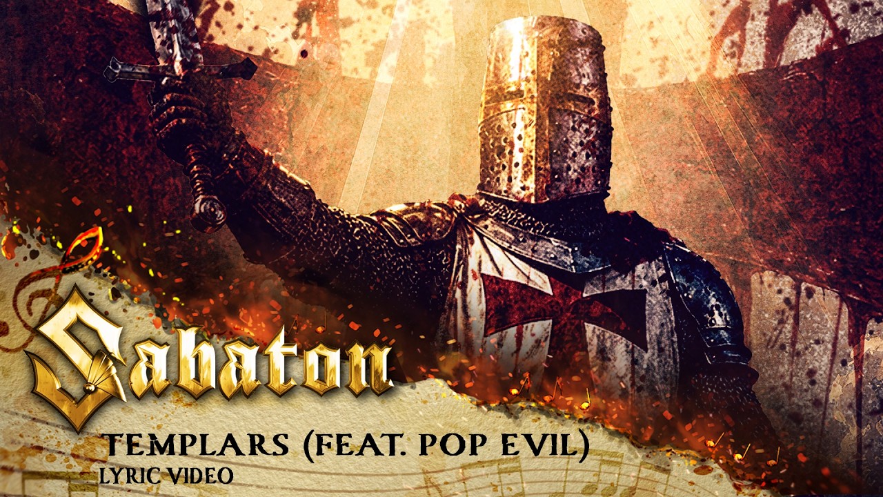 SABATON veröffentlichen „Templars“ mit POP EVIL und neuem Lyric-Video