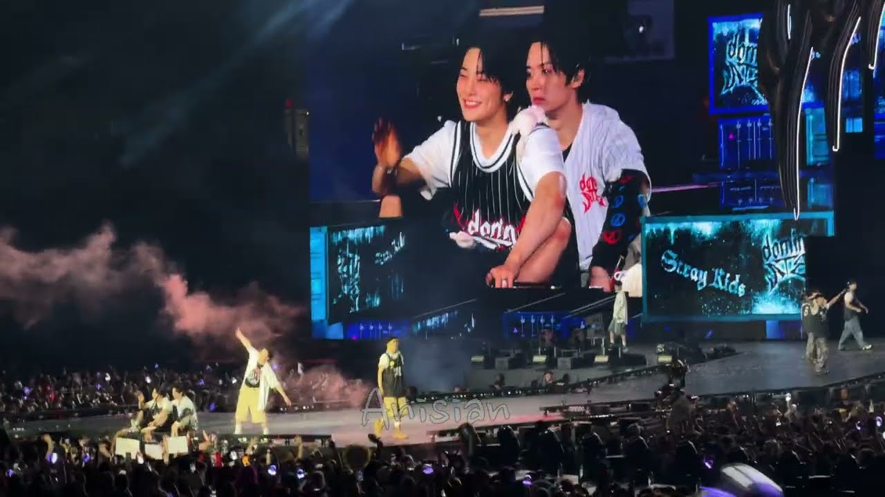 [250601] Stray Kids [스트레이 키즈] Encore: Chk Chk Boom + Hall of Fame Fancam in LA D2 dominATE Tour