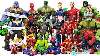 Thanos is attacking the Avengers, Go~! Hulk, Spider-Man, Thor, Iron Man, Captain America