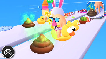 Crushy Fingers - Gameplay Walkthrough Part 61 - Racing Game Levels 320-322 (iOS, Android)