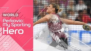 World's Greatest Discus Thrower Sandra Perkovic on Janica Kostelic | My Sporting Hero