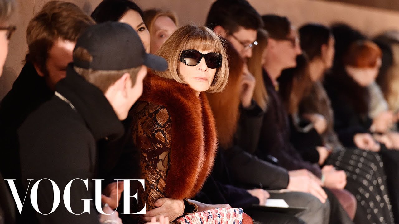 Vogue’s Anna Wintour on Paris Fashion Week