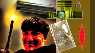 Aqua Davie drinks motor oil at 5 am