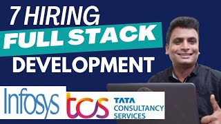 Full Stack Development 7+ Companies Hiring No Criteria Get Placement In Top MNCs | Java Hiring