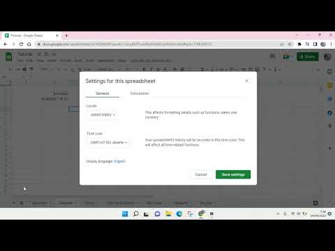 Why My Now Function is Wrong in Google Sheets | How to Set the Time Zone NEW UPDATE September 2022