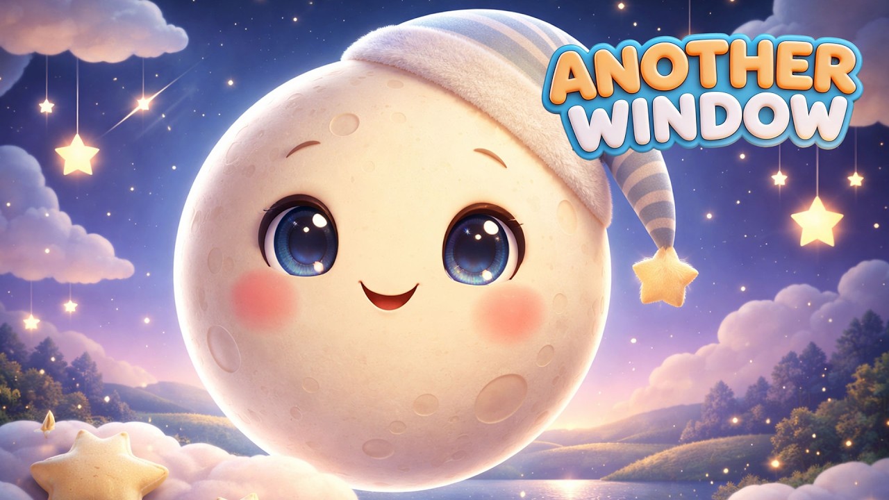 Lua a Brilhar – Música para Dormir Bebés (1 hora)