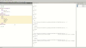 Scilab TP08 : Corrigé des exercices 7 à 9