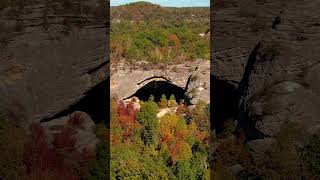 Natural Arch, Kentucky Drone Video