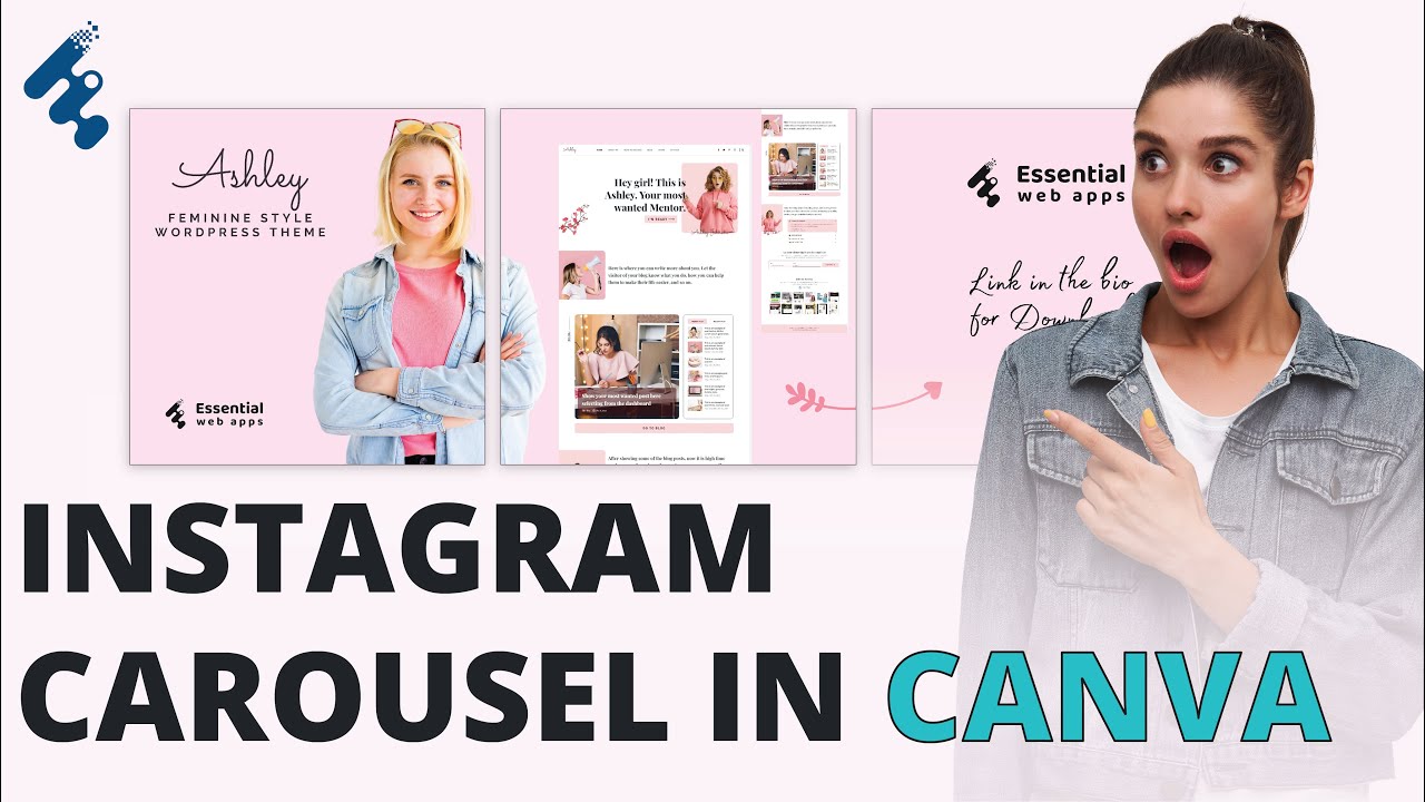 Making Instagram Carousel using Canva - Seamless Carousel Instagram Canva