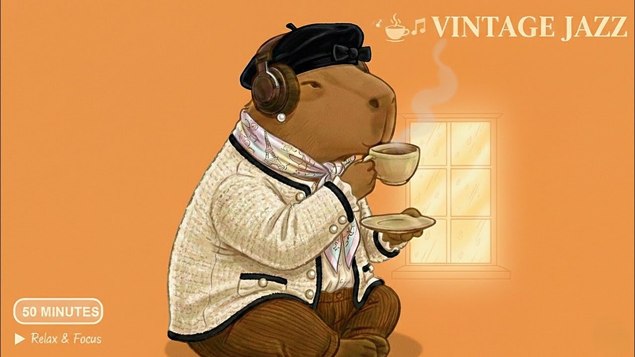 The Comfort of a Slow Afternoon | Cozy Vintage Jazz for Study, Work & Relax