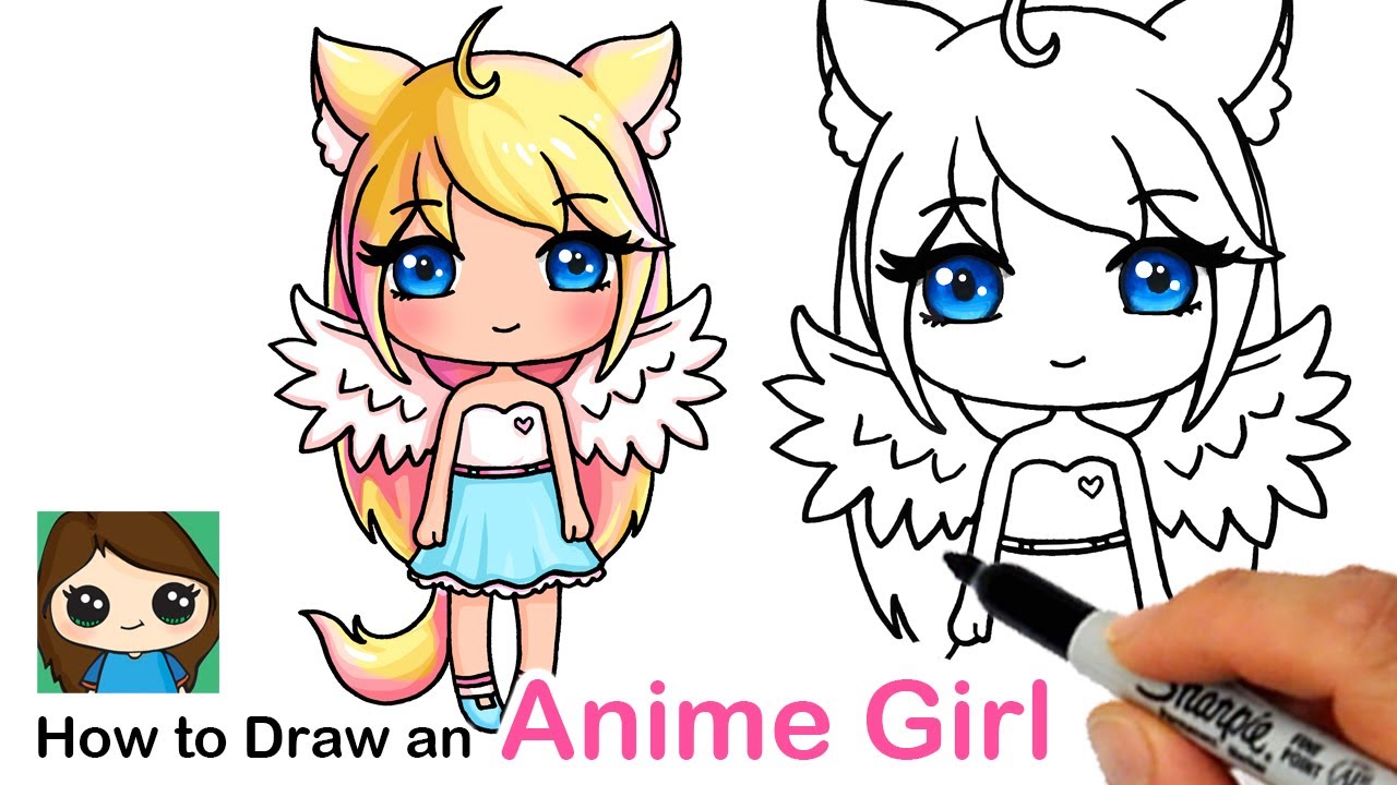 Anime cute girl