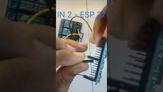 Esp32 Home Automation | Esp 32 with telegram bot. #shortsviral #esp32