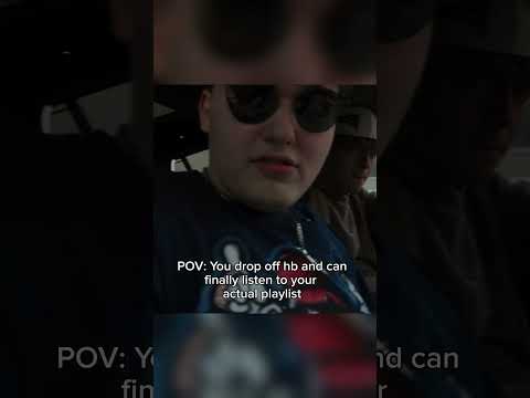 POV: Your homeboy finally leaves the car 😂