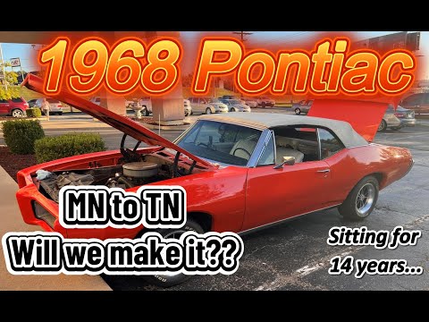 Will this 1968 Pontiac LeMans / GTO make it 1000 miles after sitting for 14 years? Part 1