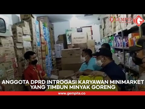 Waduh! Anggota DPRD Ini Ngamuk ke Minimarket yang Sengaja Nimbun Minyak Goreng