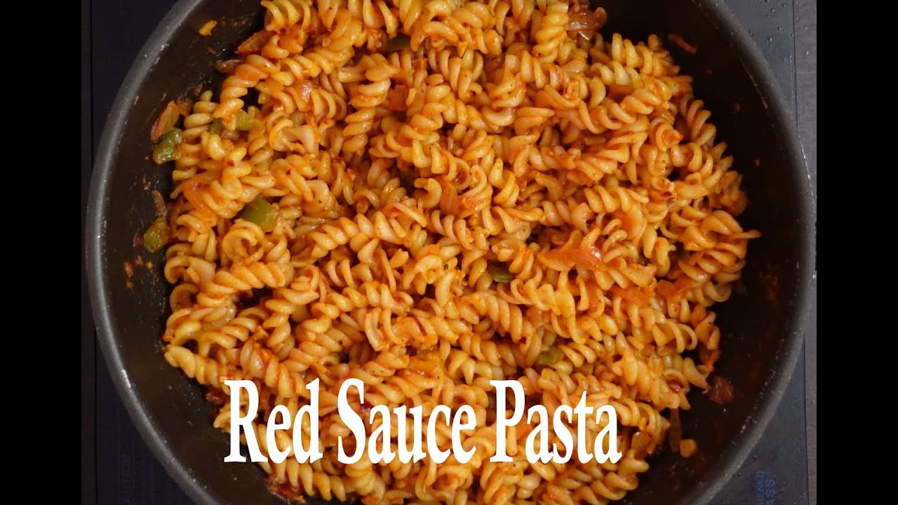 Red Sauce Pasta Homemade Red Sauce Pasta Recipe Pasta Recipe YouTube
