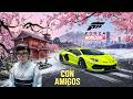 FORZA HORIZON 6 Delta HF Integrale EVO BARRO y NIEVE con AMIGOS skizooburn #girl #32