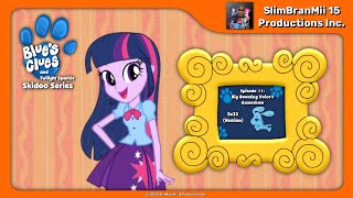 Blues Clues And Twilight Sparkle Skidoo Series Episode 11 - B.b.voices Game Show 5X32 Version