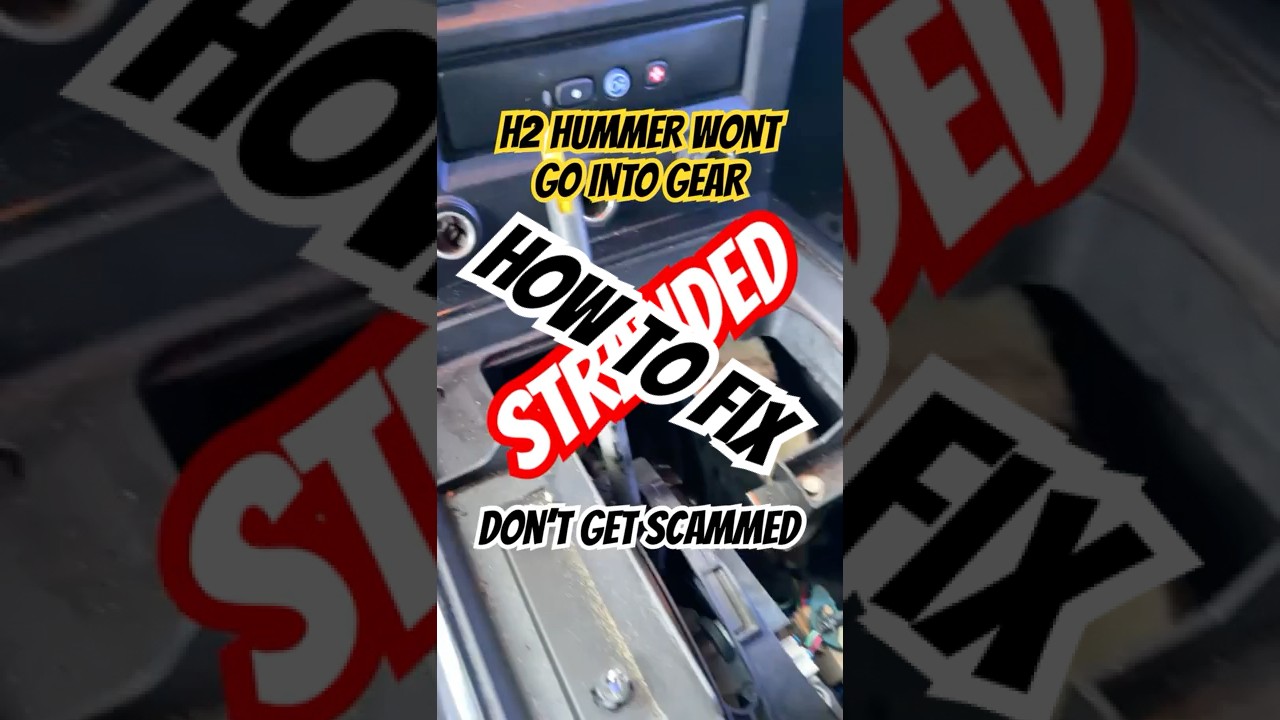 在 YouTube 上觀看「H2 HUMMER WON’T GO INTO GEAR How to FIX don’t get scammed #hummer #TRANSMISSION」 在 YouTube 上觀看「H2 HUMMER WON’T GO INTO GEAR How to FIX don’t get scammed #hummer #TRANSMISSION」