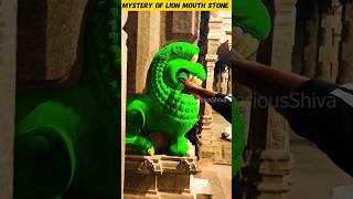The Mystery of the Lion’s Stone Mouth Finally Explained 🦁