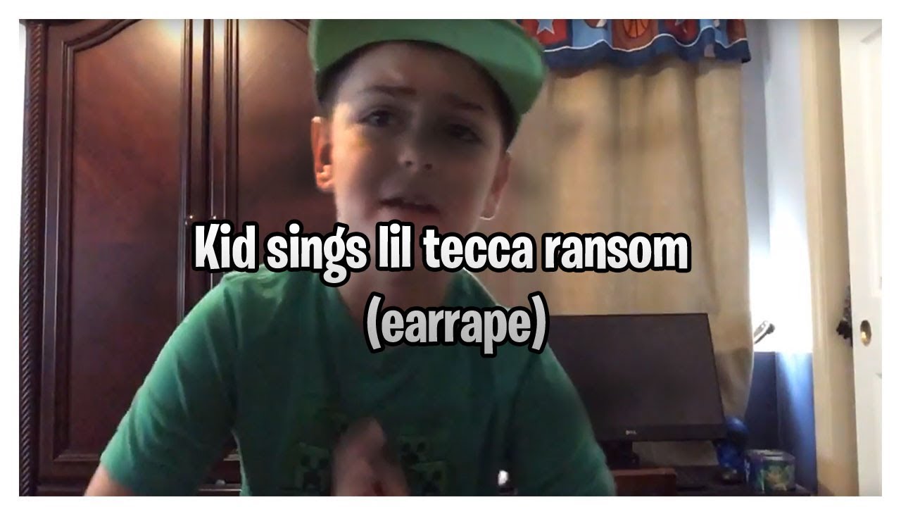Minecraft Kid Sings Lil Tecca Ransom Earrape Youtube