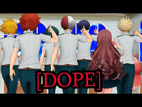 【MMD BNHA 】DOPE-BTS (SakuraAki Animation)