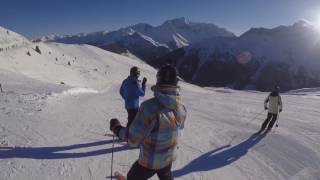 Le Plagne skiing January 16th 2017 GoPro hero5