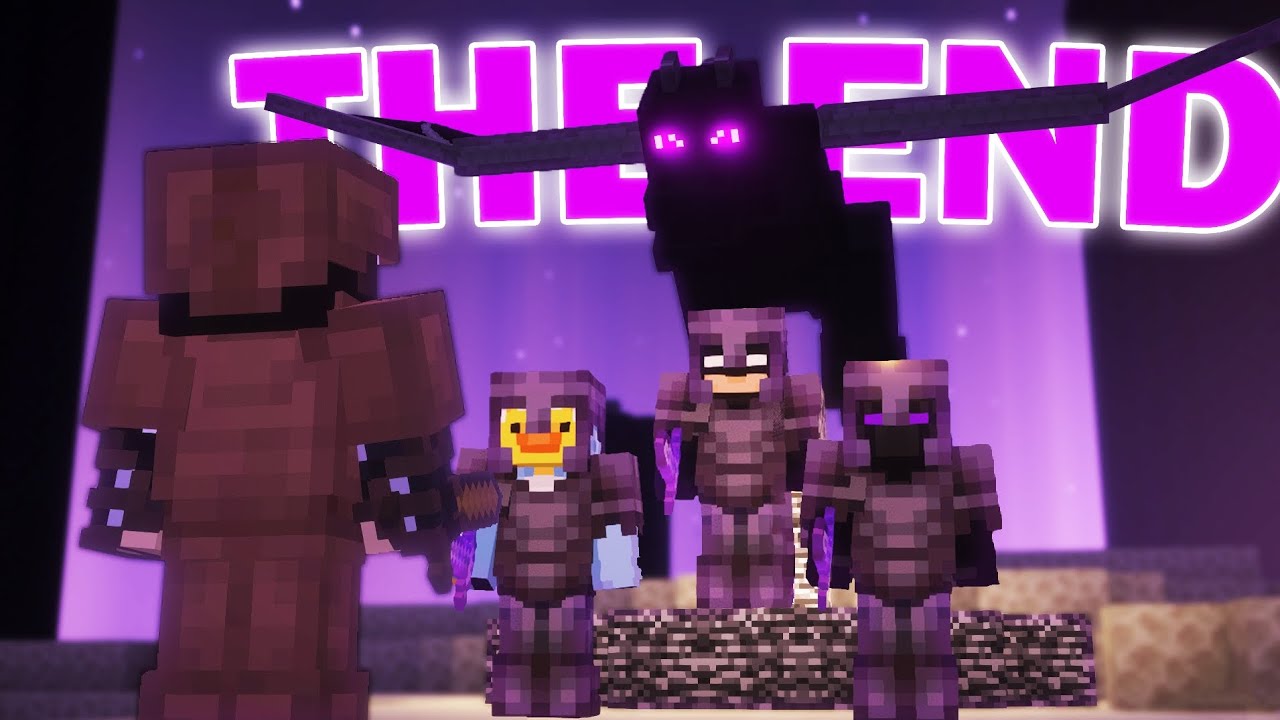 THE WORST Minecraft Player joins The End fight - YouTube