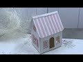 POP-UP Tim Holtz village house (english version)