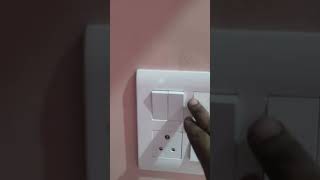 room ki bijali fitting karte huye #electrican