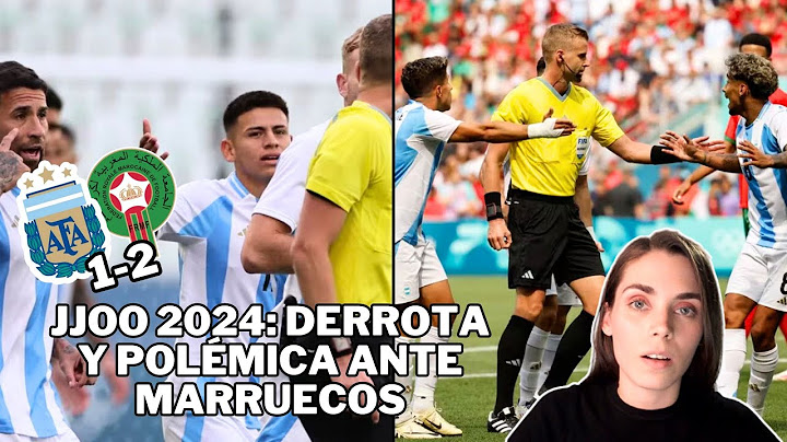 ANÁLISIS, OPINIÓN Y DATOS DE ARGENTINA 1 MARRUECOS 2 - JJOO 2024 | STEFANIA CASERO