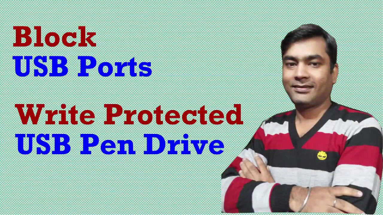 Blocking USB Storage: Disable USB Ports in Windows (Hindi)