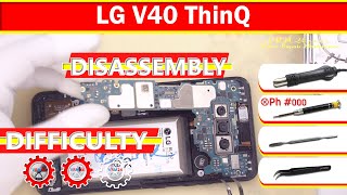 LG V40 ThinQ V405 Disassembly in detail Take apart