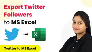 How to Automatically Export Twitter Followers to MS Excel - Twitter MS Excel Integration