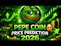 Pepe Price Prediction 2026 😍 |  Pepe Crypto  Coin News - Pepe Coin Latest News 🎯