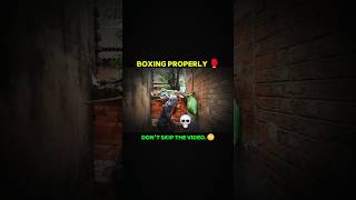 BOXING Properly 🥊 Don’t Skip This Video | Learn Real Technique Fast 🔥 #shorts
