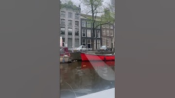 Amsterdam | Canal boat Ride #europe