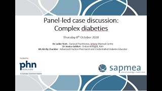 Panel-led case discussion: Complex diabeties