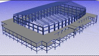 ETABS 20: MODELLING AND DESIGN OF A GMNASIUM WITH 45m LONG SPAN STEEL TRUSS PART 2 screenshot 2