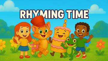 Rhyming Song For Kids | Fun Kids Song | Super Simple Song
