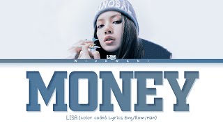 LISA Money Lyrics (color coded lyrics) Resimi