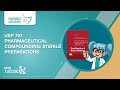 Sterile preparations episode 1  pharmacy compounding 101  esco tapestle rx