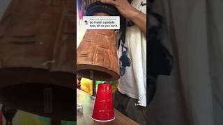 🤯 Picking up a pebble with sound #levitation