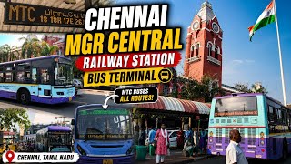 சென்னை சென்ட்ரல் வந்தவுடன் எப்படி செல்லலாம்? 🚉🚌 | Bus Routes Around Chennai Central | fanzzofbusgkl screenshot 3