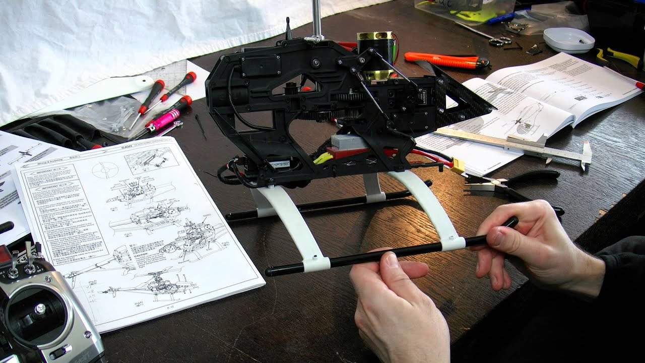 Technik 05: Servo Setup - Sender Graupner MX16 + Push & Pull Gaui Hurricane