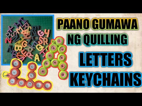 Video: Paano Gumawa Ng Quilling