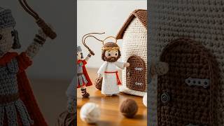 The Greatest Sacrifice | Crochet Art Animation 🧶🙏#Faith #Stop motion